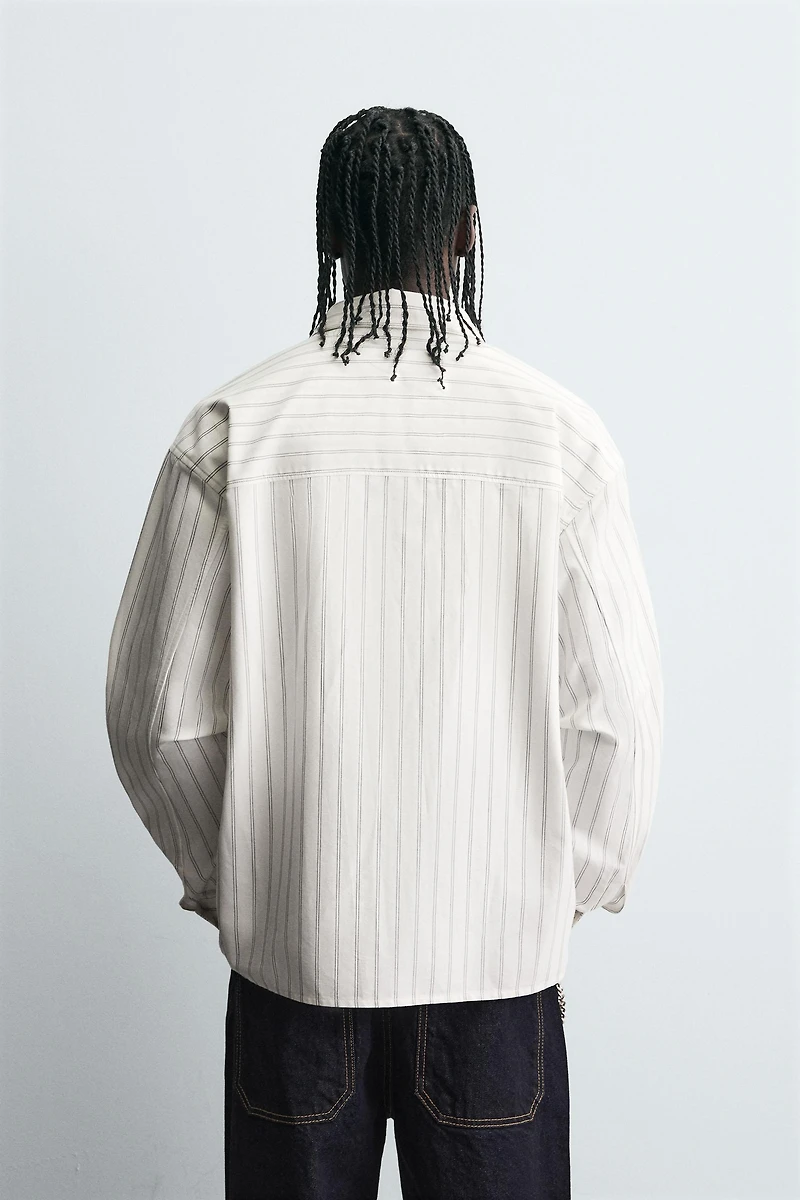 STRIPED POCKET SHIRT