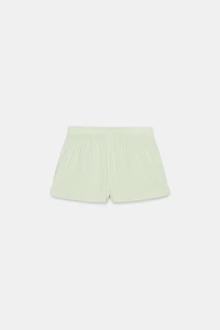 STRIPED POPLIN SHORTS