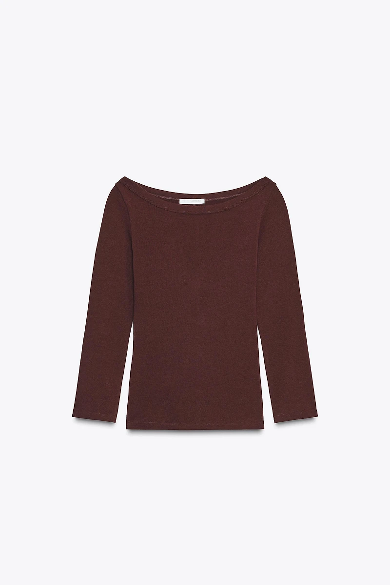 BOATNECK T-SHIRT