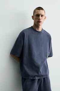 BASIC WASHED T-SHIRT