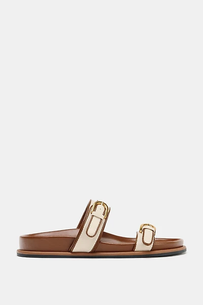 STRAPPY BUCKLE SANDALS