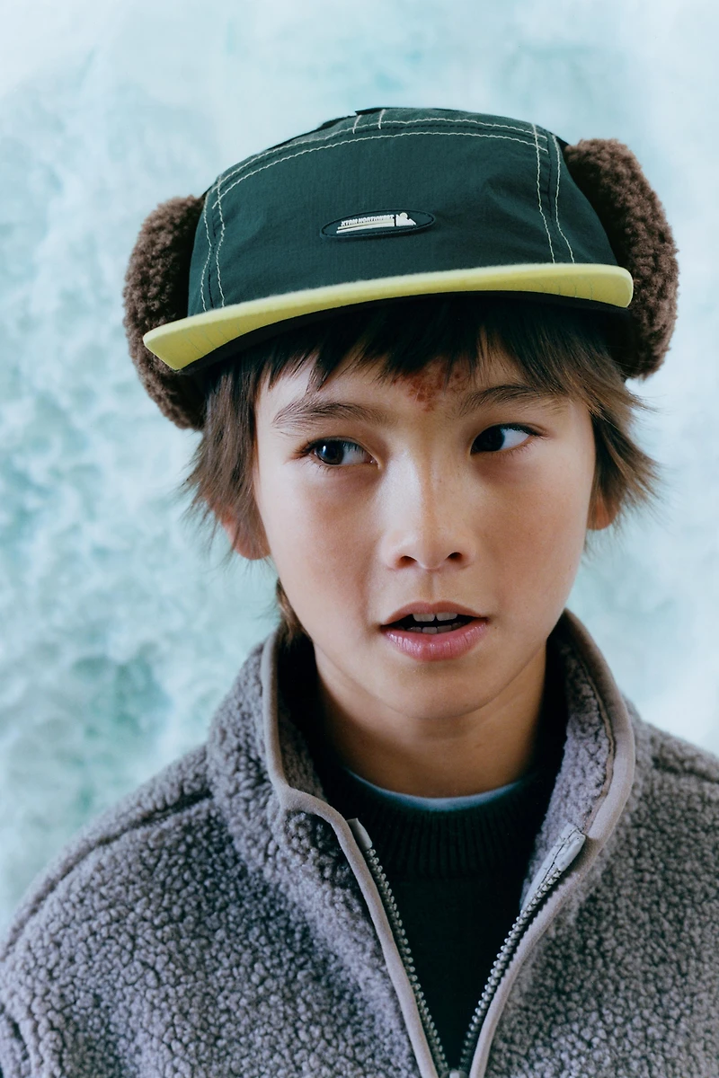 SHEARLING SKI COLLECTION CAP