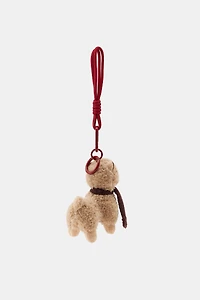LLAMA SCARF CHARM KEYCHAIN