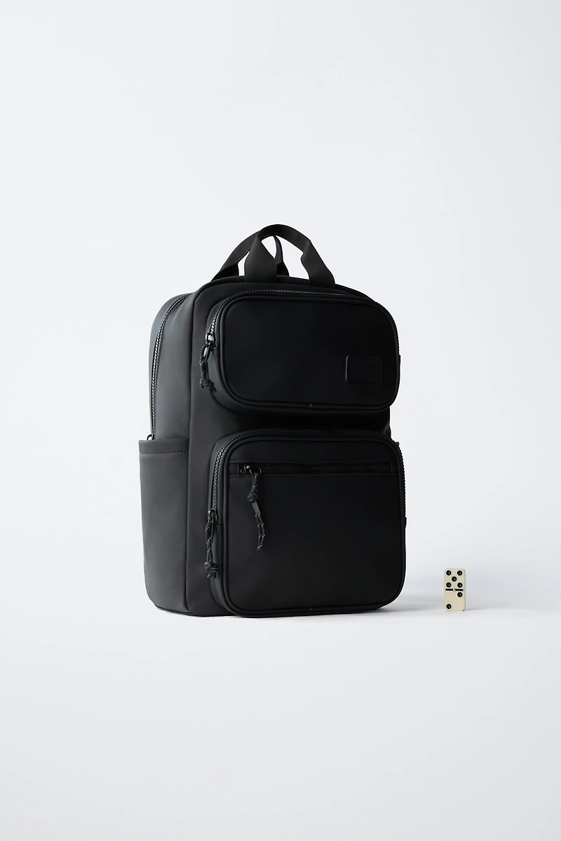 RUBBERIZED BACKPACK