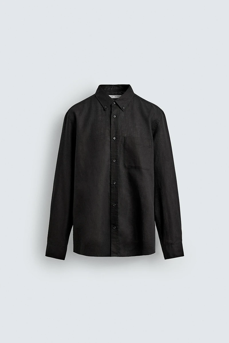 REGULAR FIT LINEN