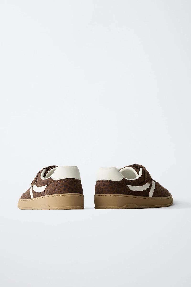 ANIMAL PRINT BAREFOOT SNEAKERS