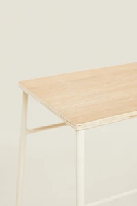 STOOL | TWO-STEP WOODEN LADDER