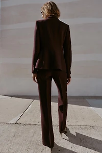 TAILORED BLAZER WITH SHOULDER PADS