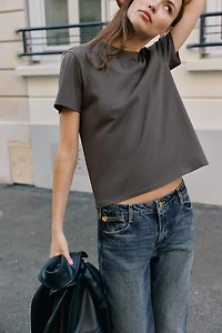RUSTIC COTTON T-SHIRT