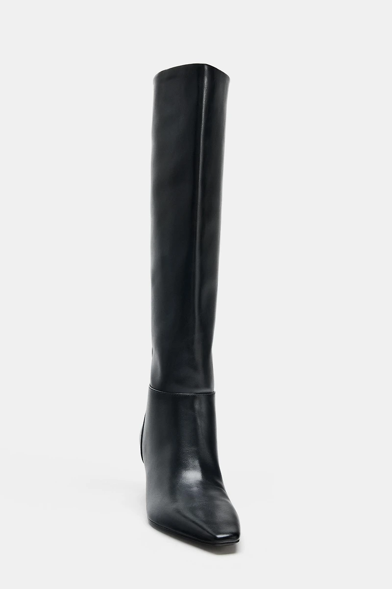 WIDE HEEL BOOTS