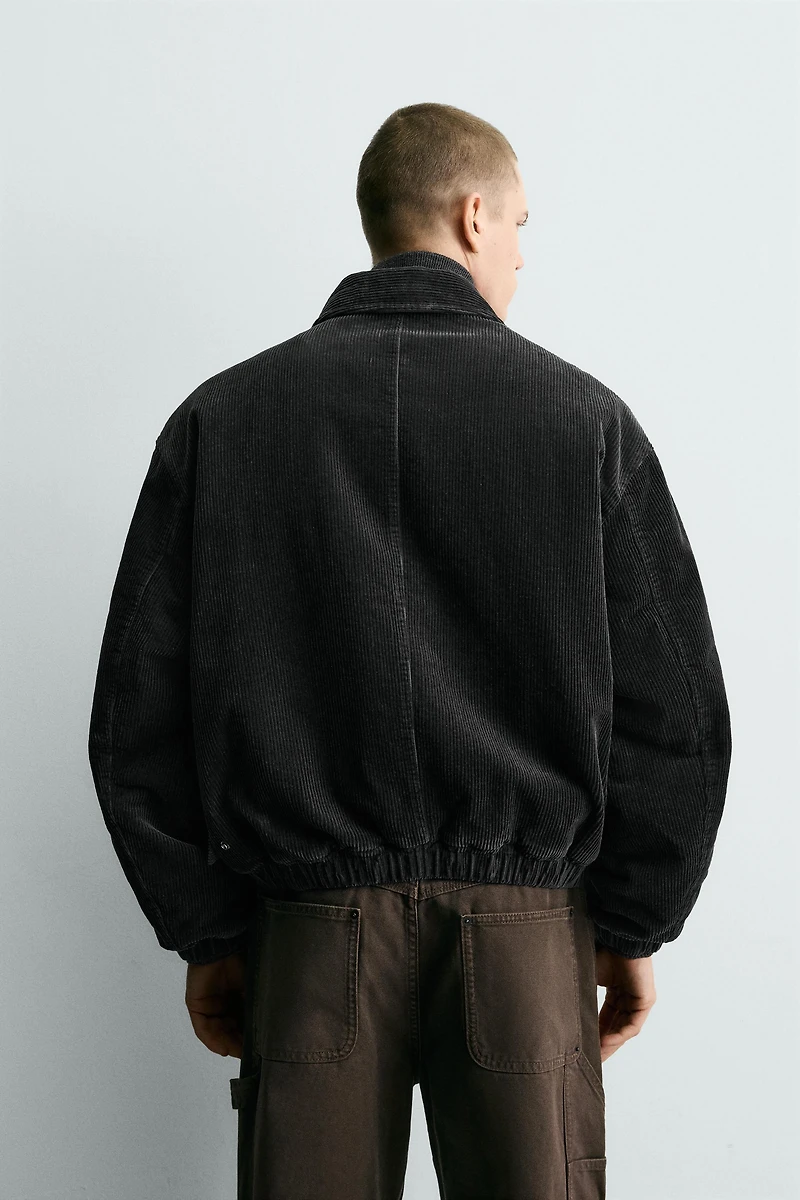 CORDUROY FIREMAN CLASP JACKET