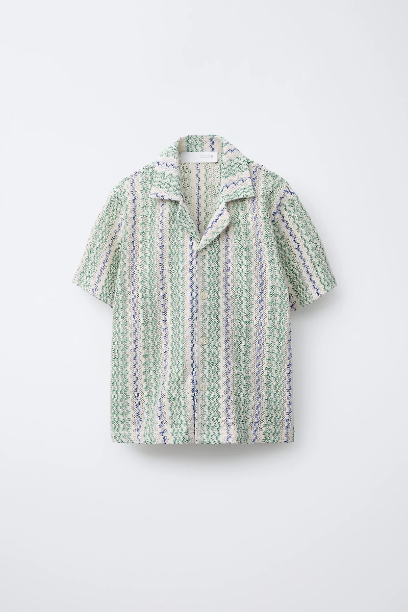 WAVY TEXTURED SHIRT
