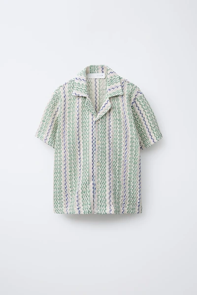 WAVY TEXTURED SHIRT