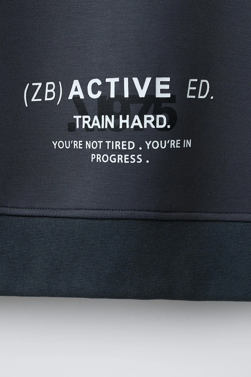 SPORTY HOODIE SWEATSHIRT