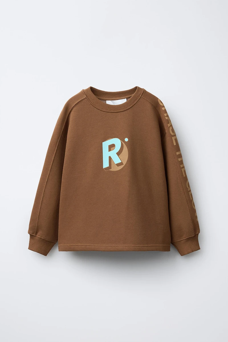 TEXT SWEATSHIRT