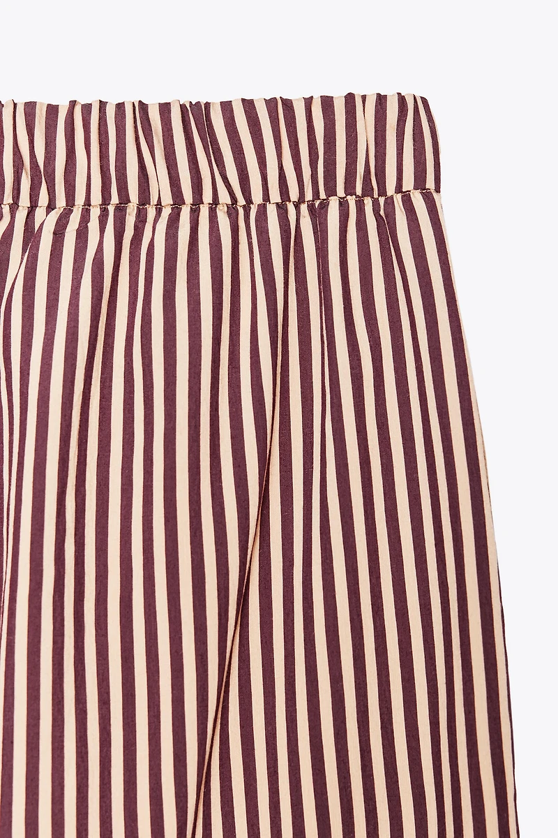 ZW COLLECTION STRIPED FLOWY PANTS