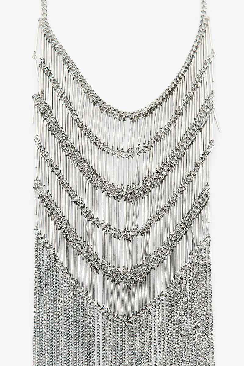 COLLIER CASCADE MULTI-CHAÎNES