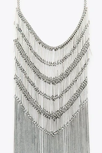 COLLIER CASCADE MULTI-CHAÎNES