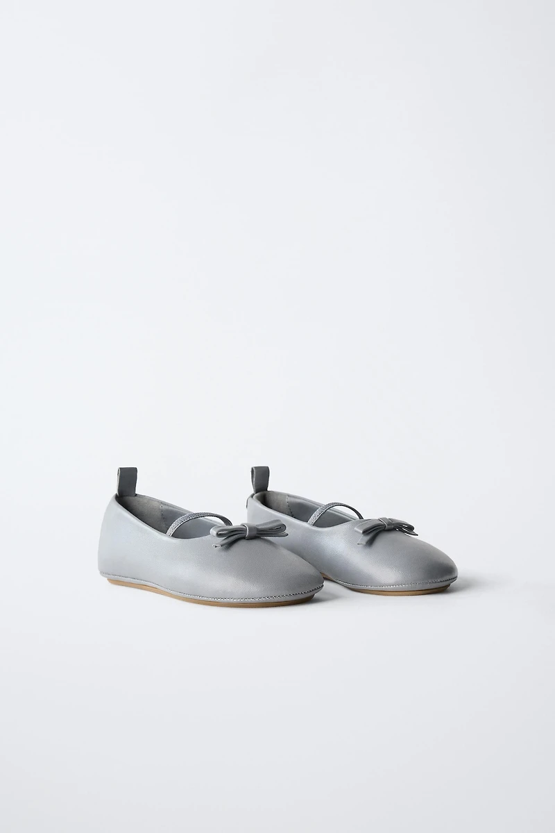 LEATHER BALLET FLATS LIMITED EDITION