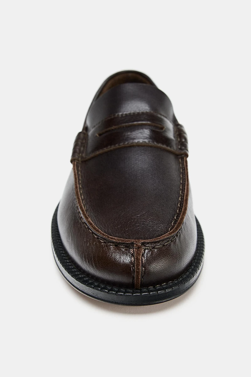 MOCASSINS EN CUIR ÉDITION LIMITÉE