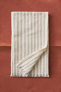 STRIPED CHIFFON BABY BLANKET