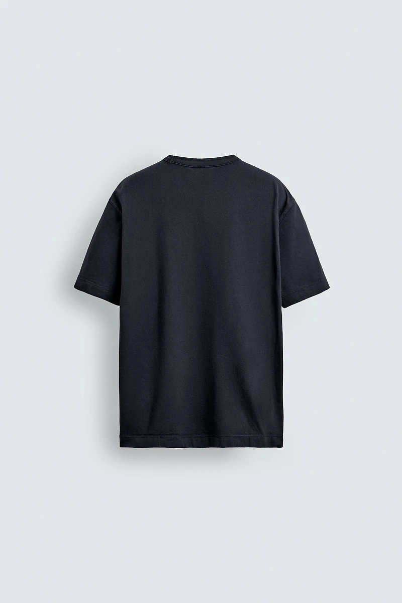RELAXED FIT BINDING T-SHIRT