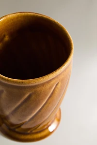 MUSTARD RAISED TOOTHBRUSH HOLDER