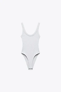 RIBBED BODYSUIT