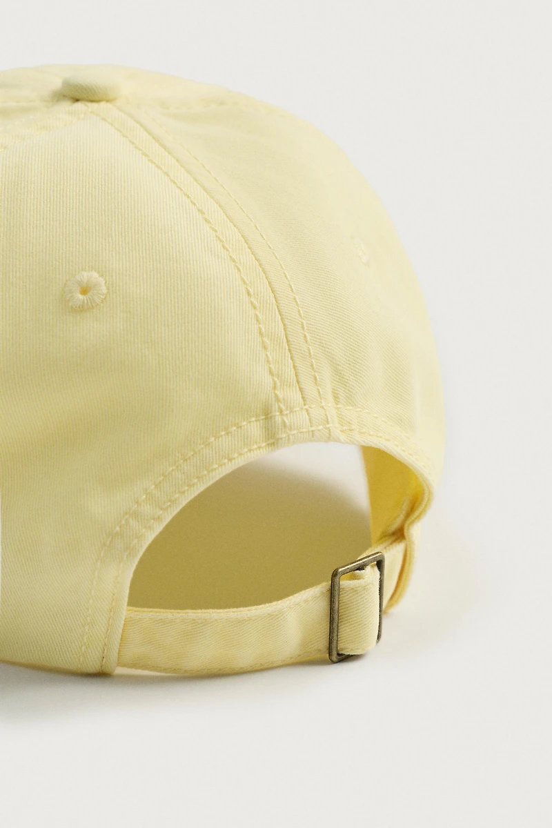 WASHED COTTON CAP