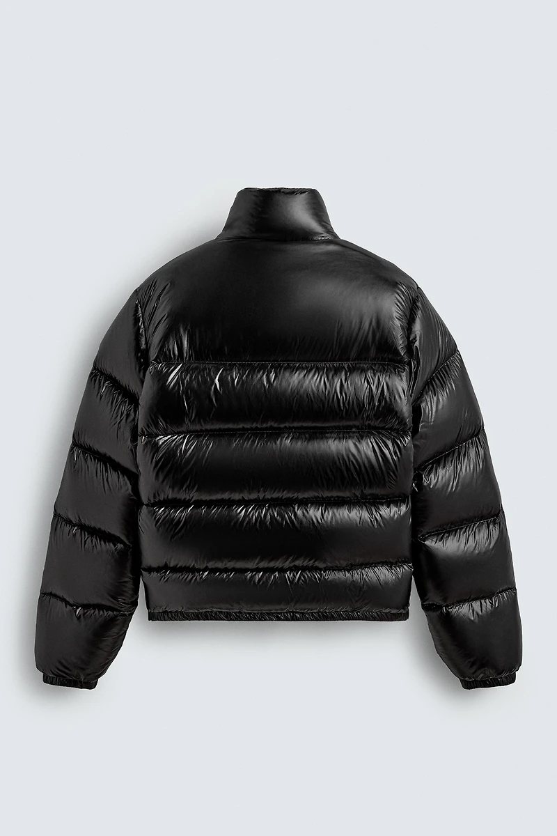 100% FEATHER PUFFER JACKET