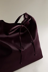 SATEEN TOTE BAG