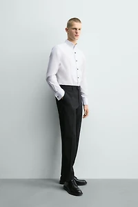 FRENCH CUFF TUXEDO SHIRT