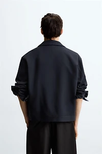 ZIP-UP OVERSHIRT