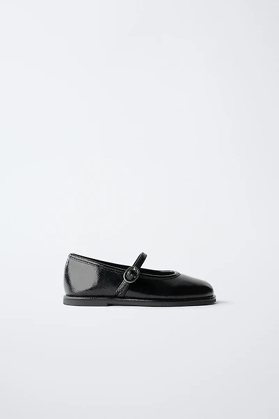 PATENT BALLET FLATS