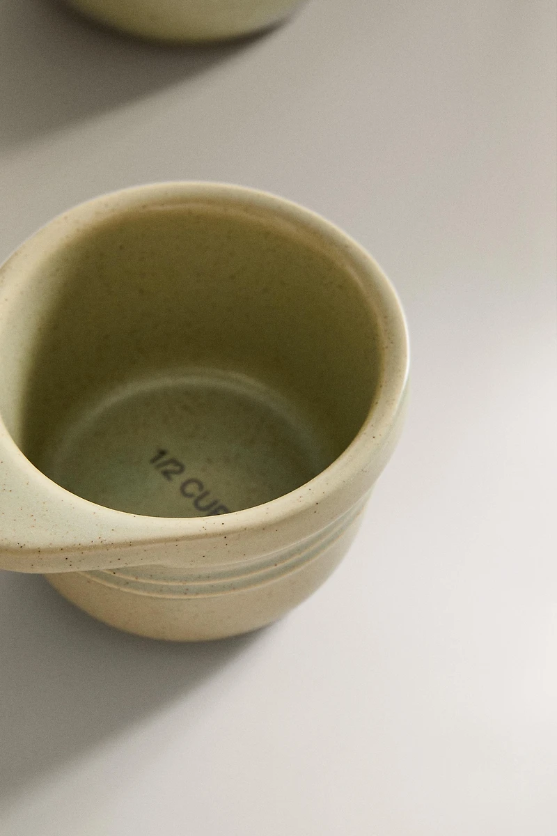 STONEWARE MEASURING BOWLS (SET OF 4)