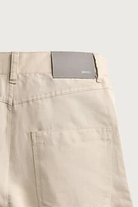 Cotton-Linen Relaxed-Fit Pants