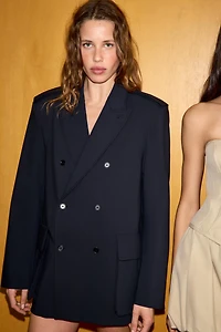 OVERSIZED BLAZER WITH MAXI POCKETS