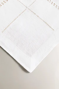 NAPPE LIN BRODÉ JOUR ÉCHELLE