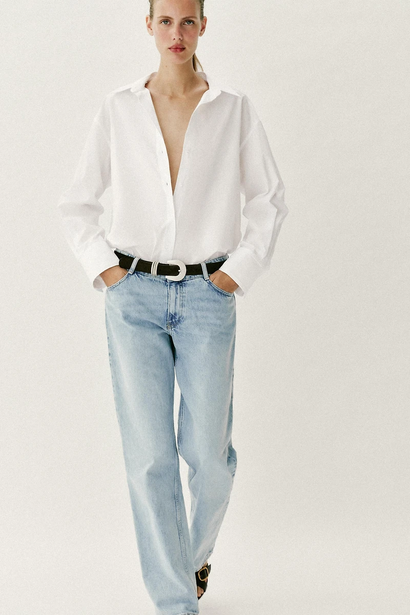 BASIC POPLIN SHIRT