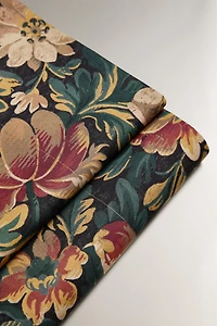 DRAP DE DESSUS IMPRIMÉ FLEURS