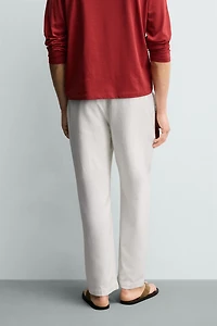 PANTALON RELAXED FIT STRUCTURÉ