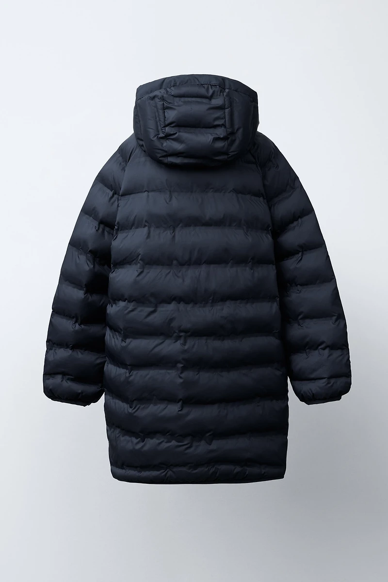 VESTE LONGUE ULTRALÉGÈRE MATELASSÉE DÉPERLANTE