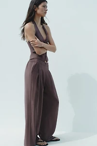 HALTER TIE VEST