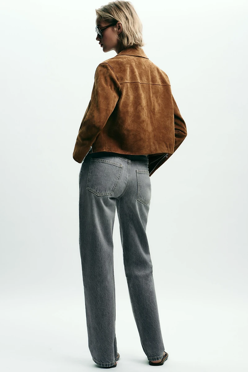 Z1975 HIGH-WAISTED REGULAR FIT JEANS WITH BELT