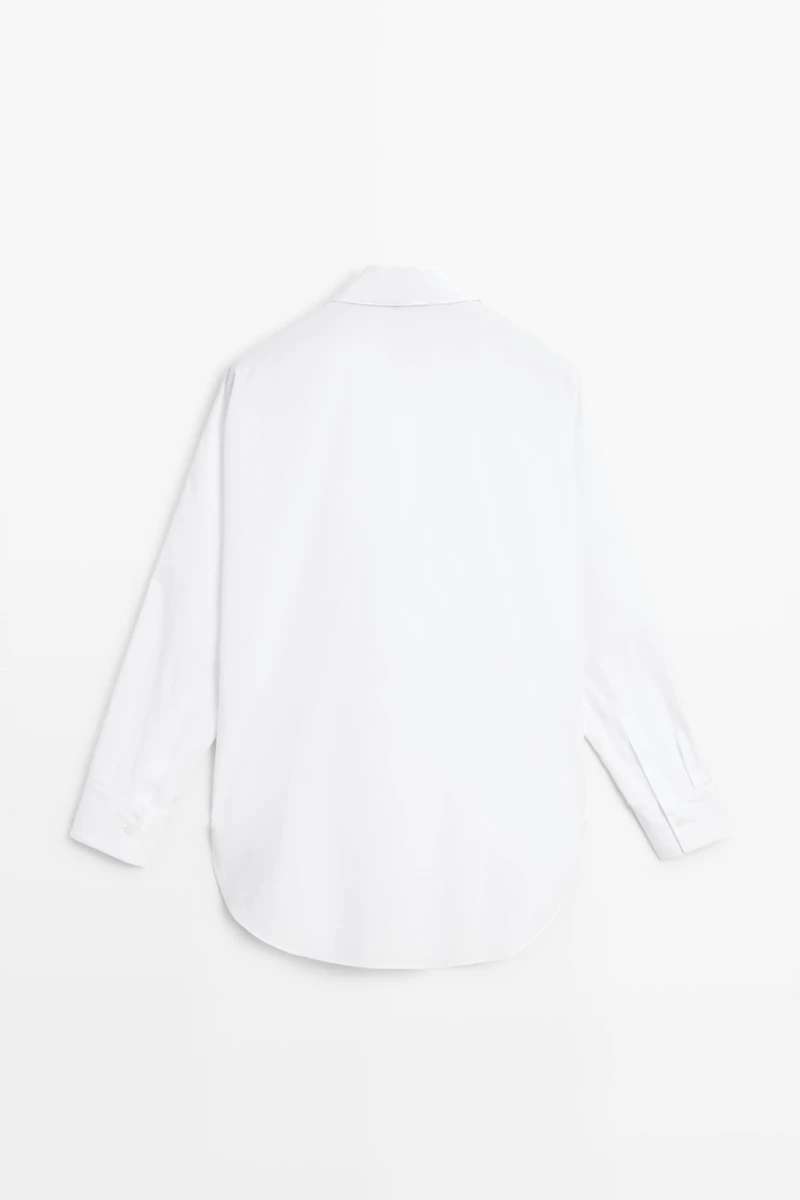 100% cotton poplin shirt