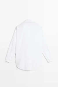 100% cotton poplin shirt