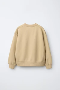GARMENT DYE LABEL SWEATSHIRT