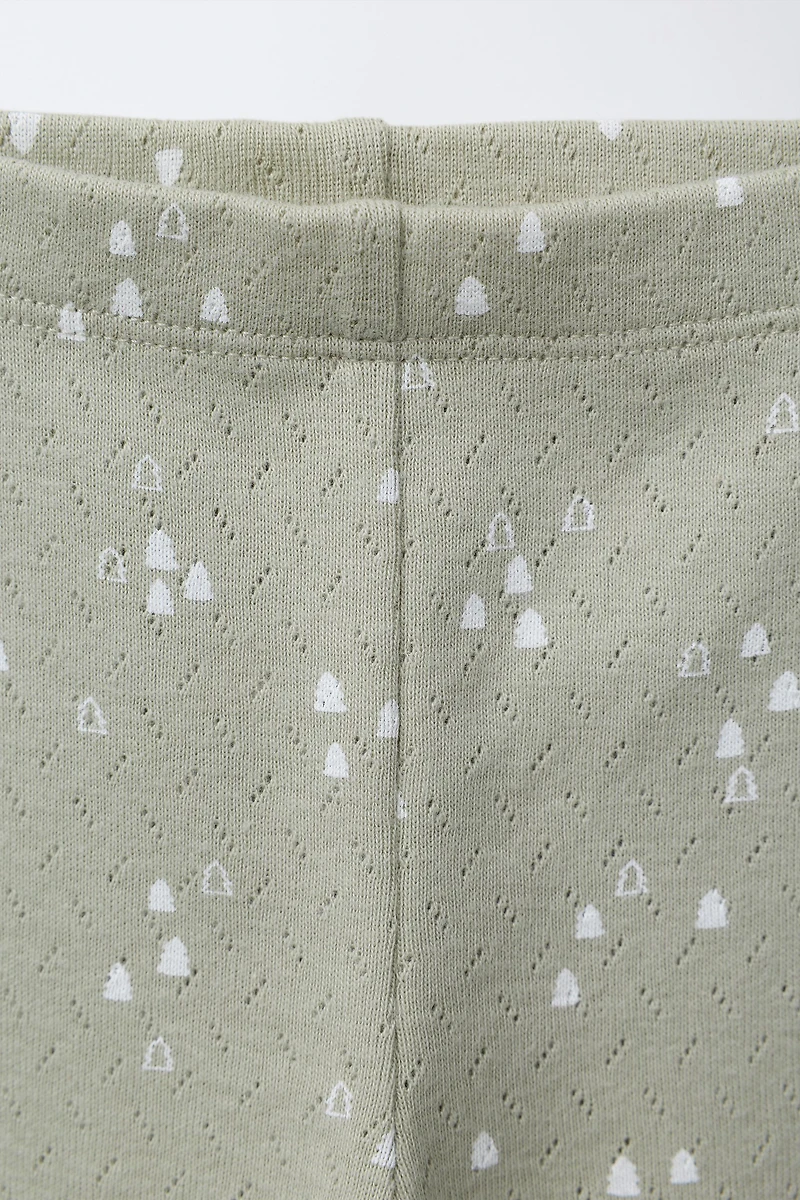 BODYSUIT AND LEGGINGS SET WITH TREES