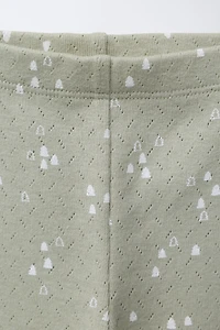 BODYSUIT AND LEGGINGS SET WITH TREES