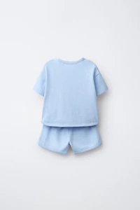 FLAMÉ T-SHIRT AND BERMUDA SET